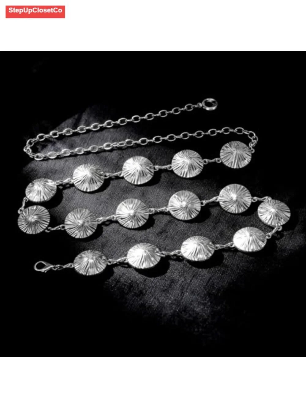 Adjustable Boho Waist Chain for Women Metal Belt for Dresses Jeans